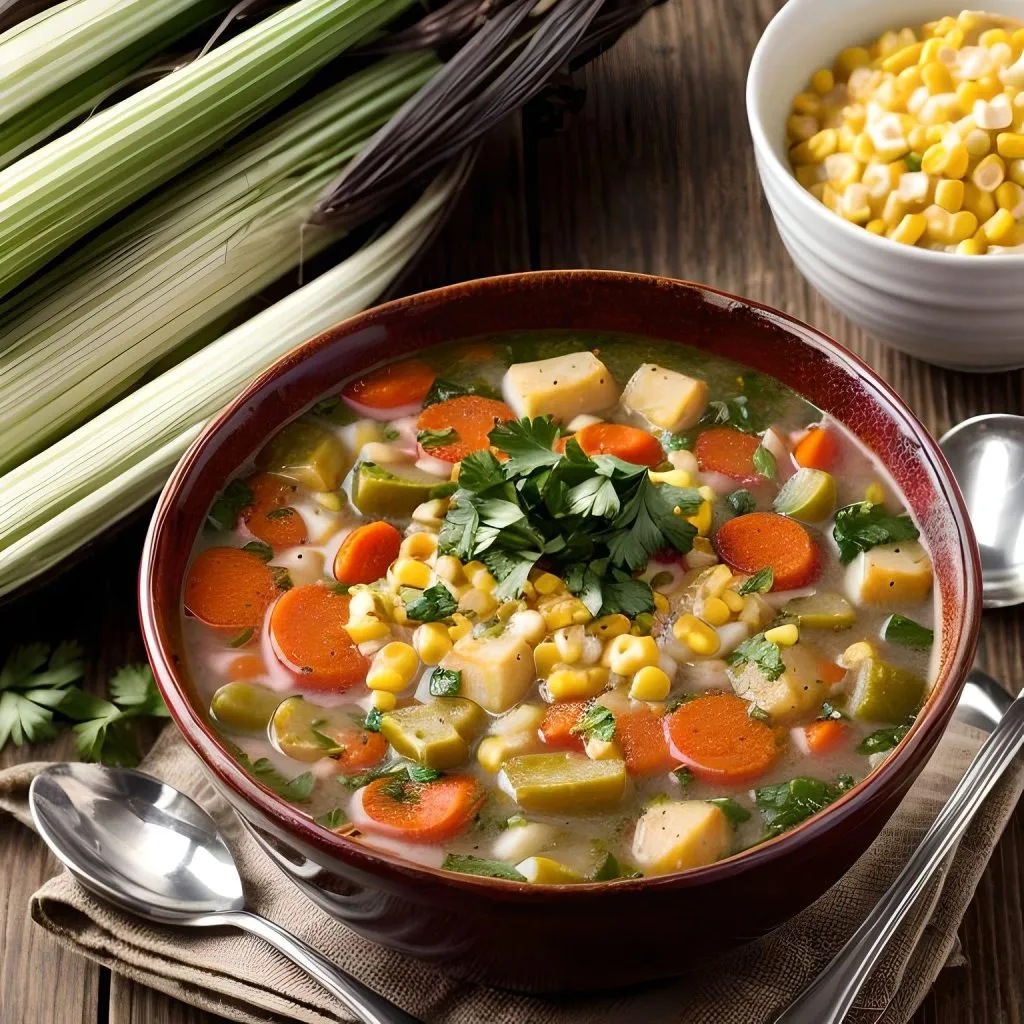 Loaded Veggie Potato Soup 1024x1024 Chili’s Potato Soup Recipe