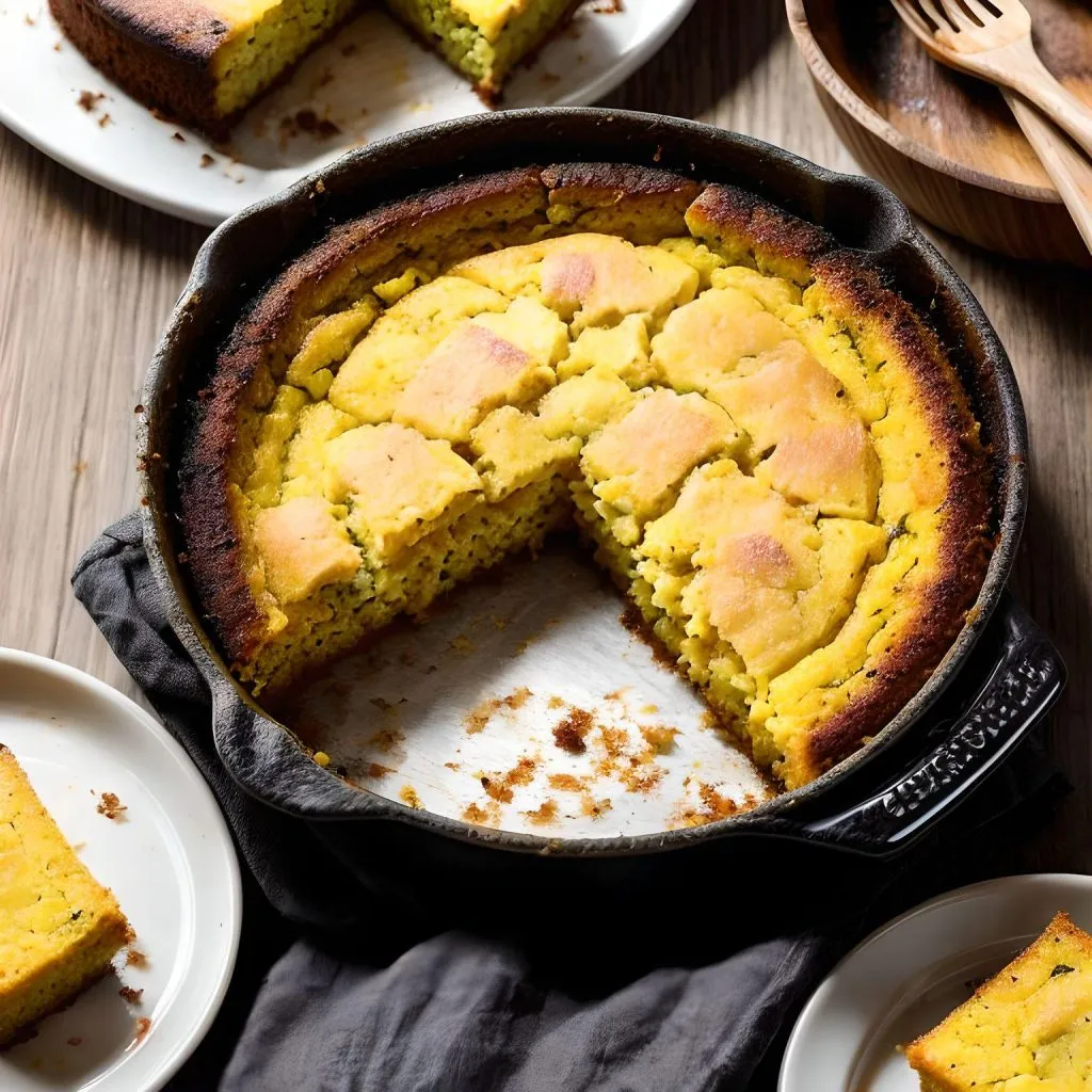 Long Hot Pepper Cornbread
