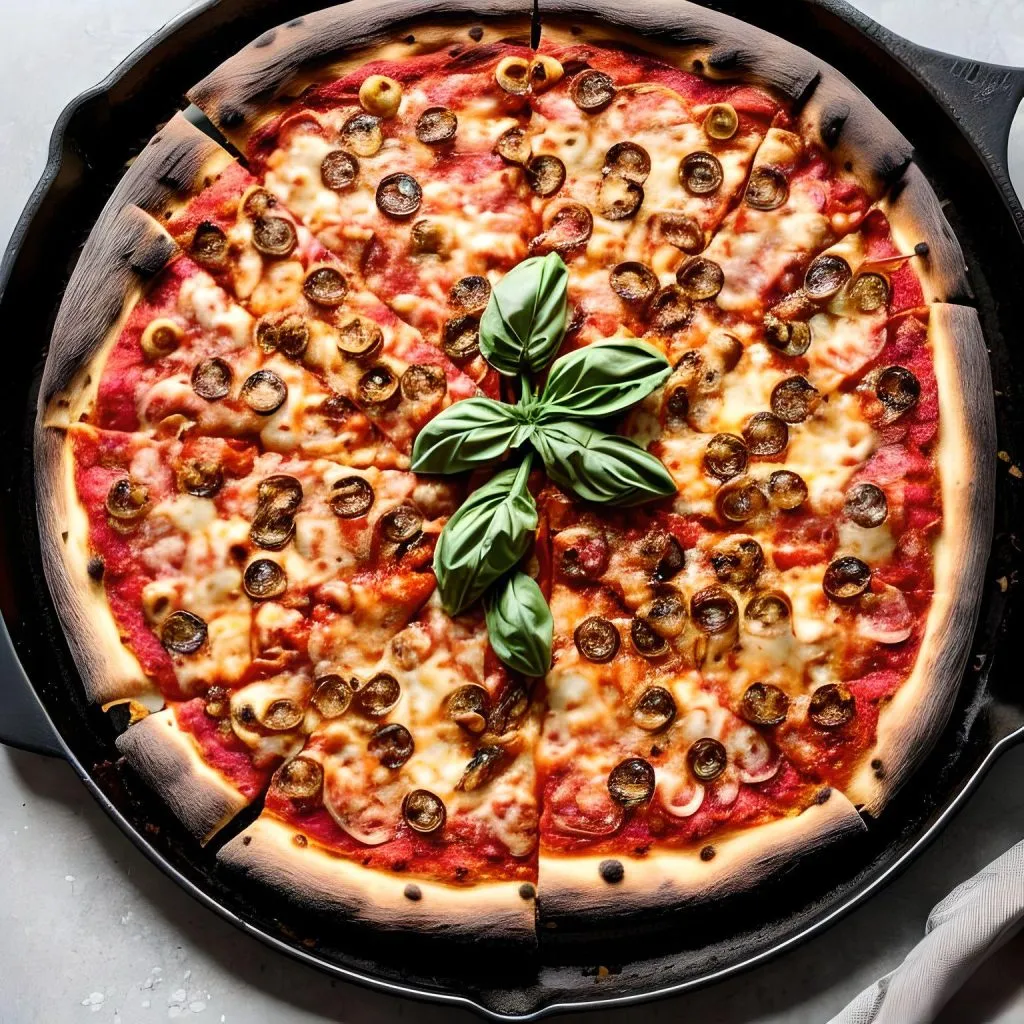 Long Hot Pepper Pizza