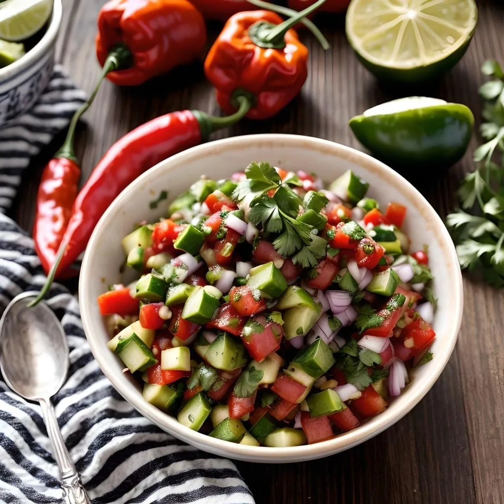 Long Hot Pepper Salsa