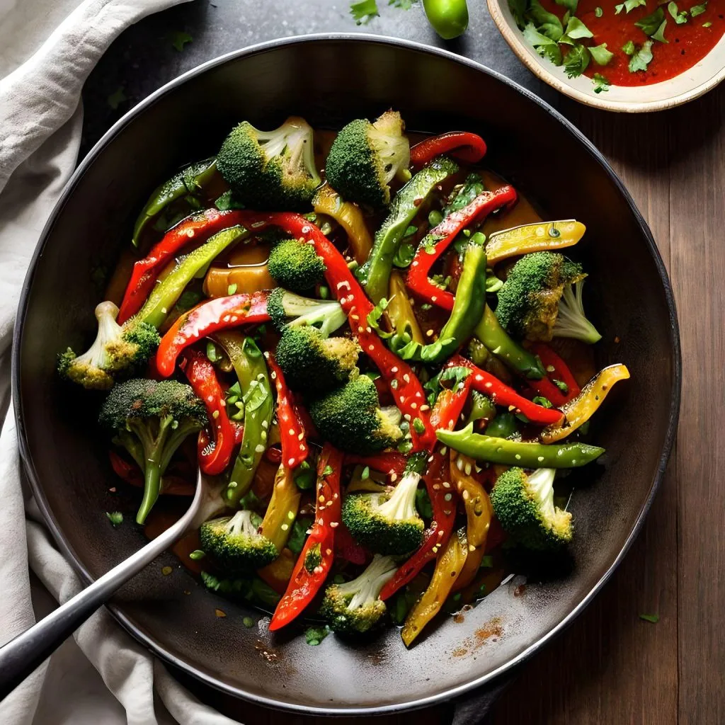 Long Hot Pepper Stir-Fry