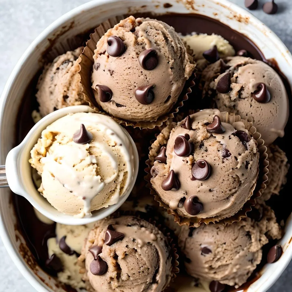 Mango Chocolate Chip Ice Cream