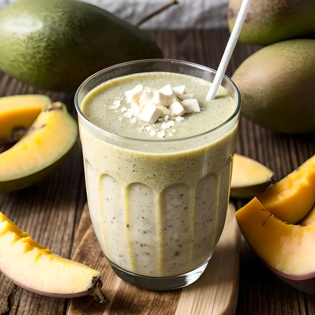 Mango Custard Smoothie