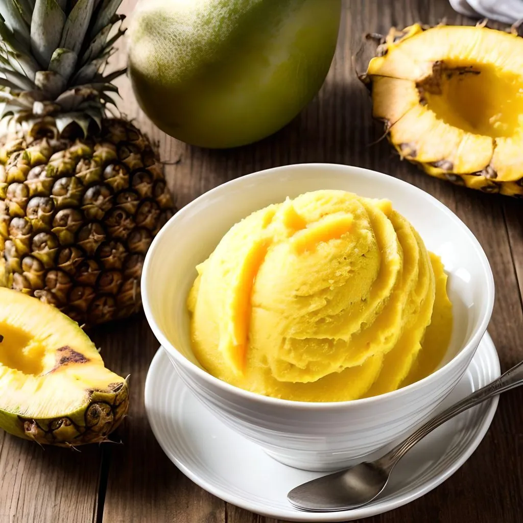  Mango Pineapple Sorbet