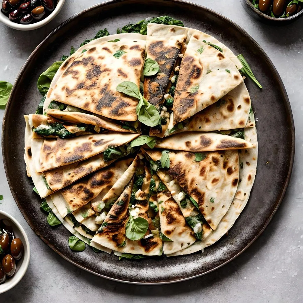 Mediterranean Steak Quesadilla 1024x1024 Steak Quesadilla Recipe