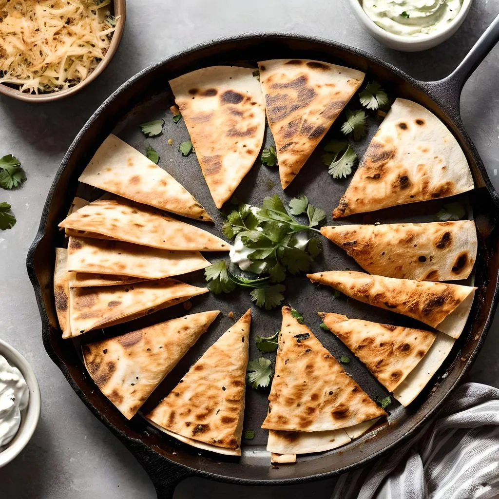 Doritos Chicken Quesadillas