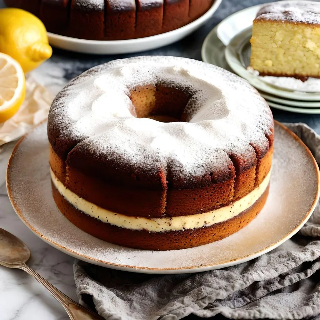 Meyer Lemon Pound Cake