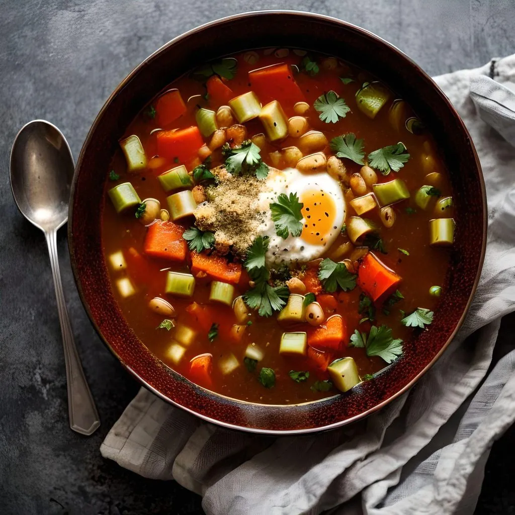 Minestrone with a Kick