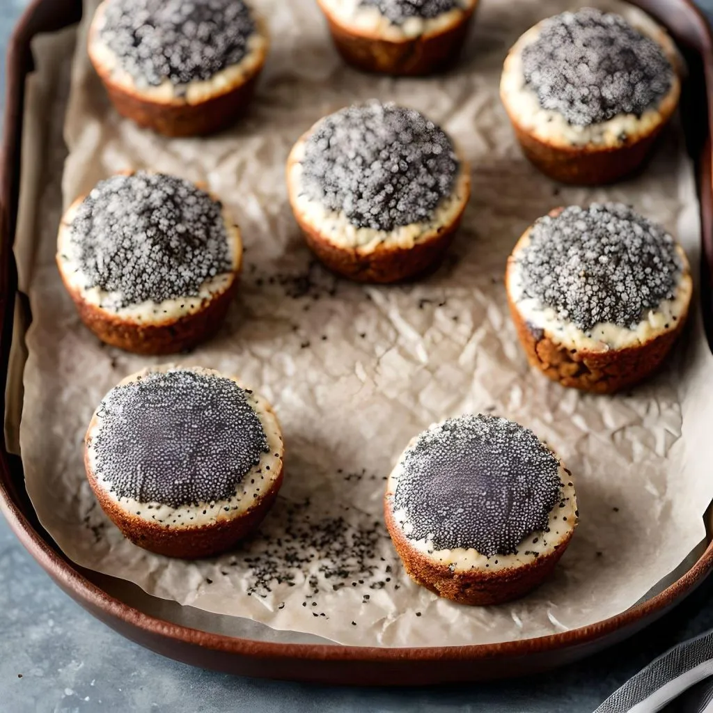 Mini Almond Poppy Seed Loaf
