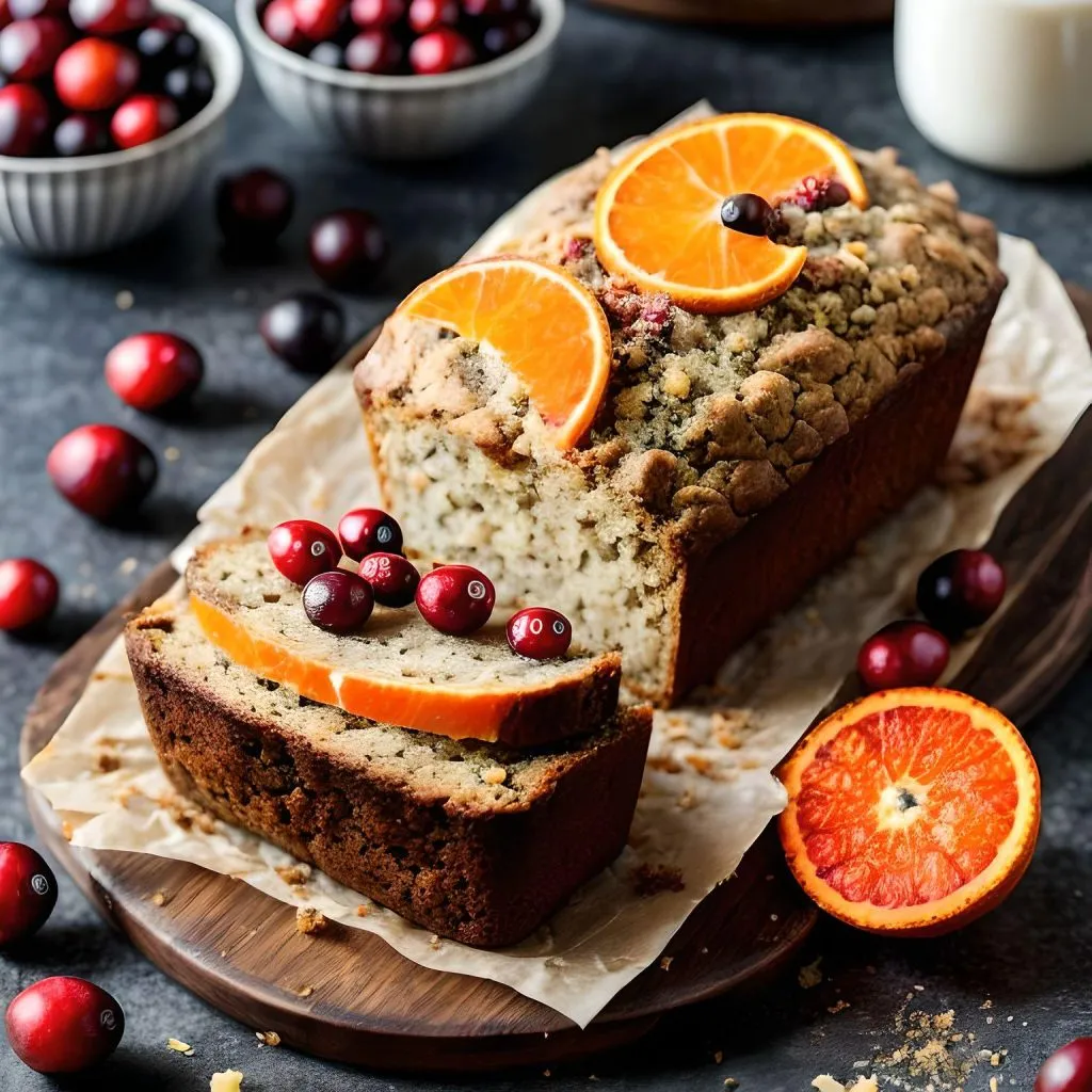 Mini Cranberry Orange Loaf