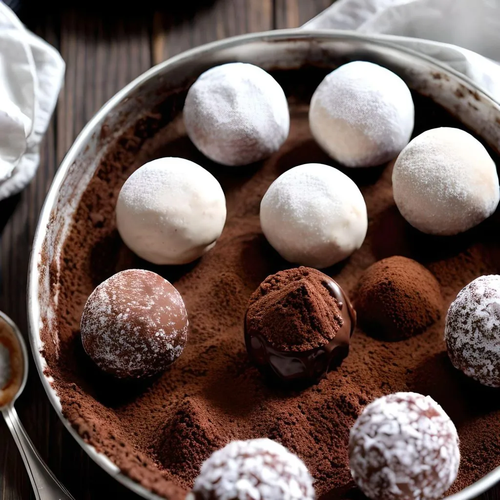 Mocha Espresso Cheesecake Balls 1024x1024 Cheesecake Balls Recipe