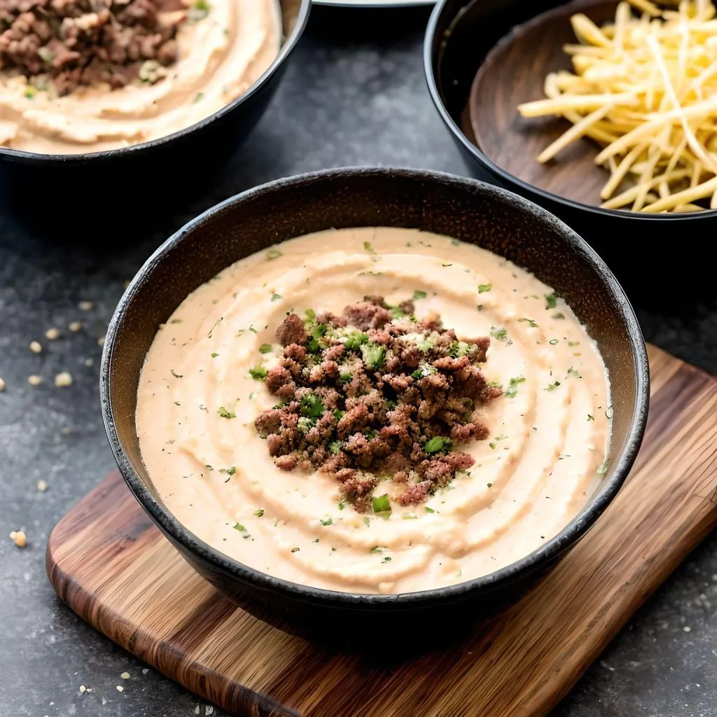 Moe's Queso with Ground Beef