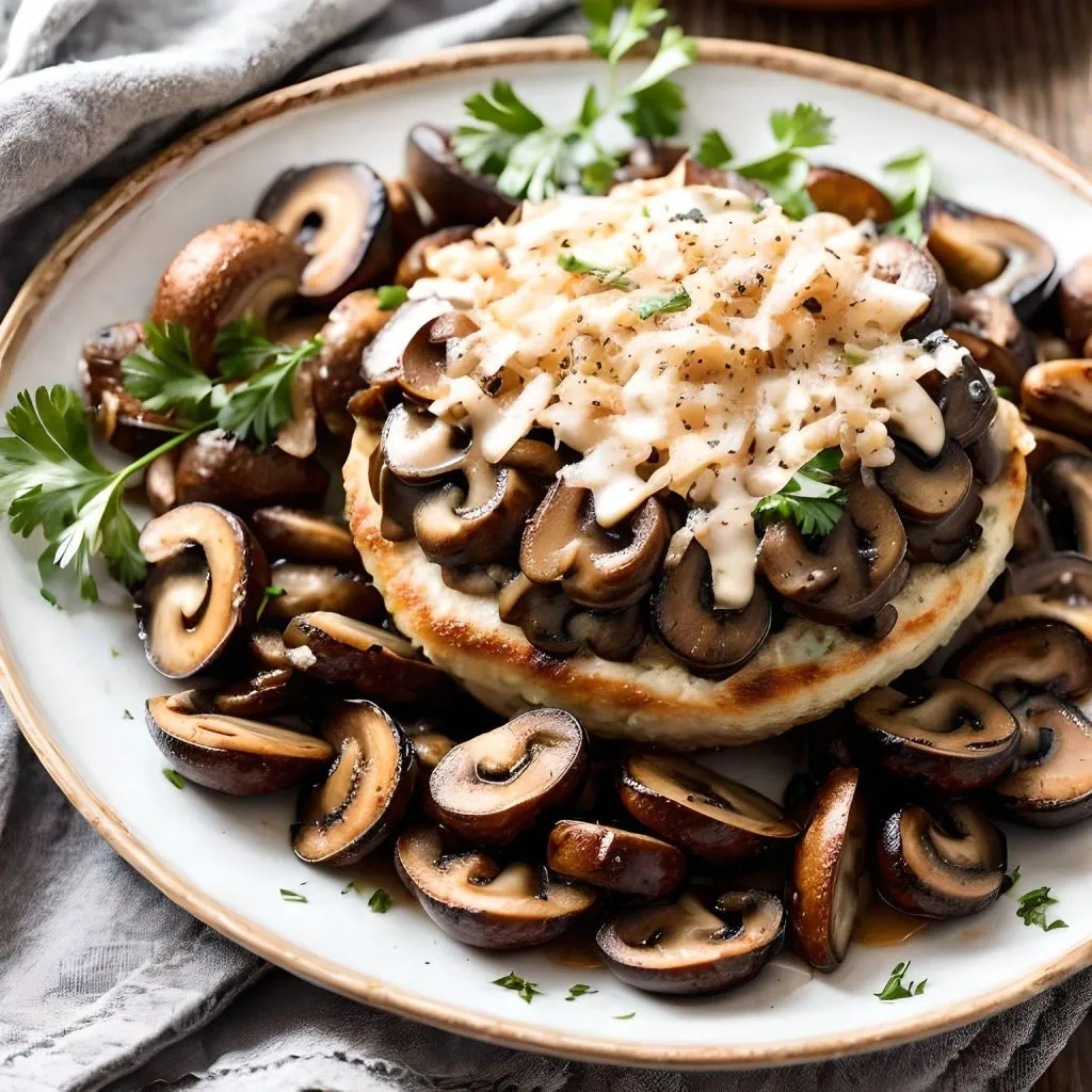 Mushroom And Swiss Chicken Bombs 1024x1024 Chicken Bombs Recipe