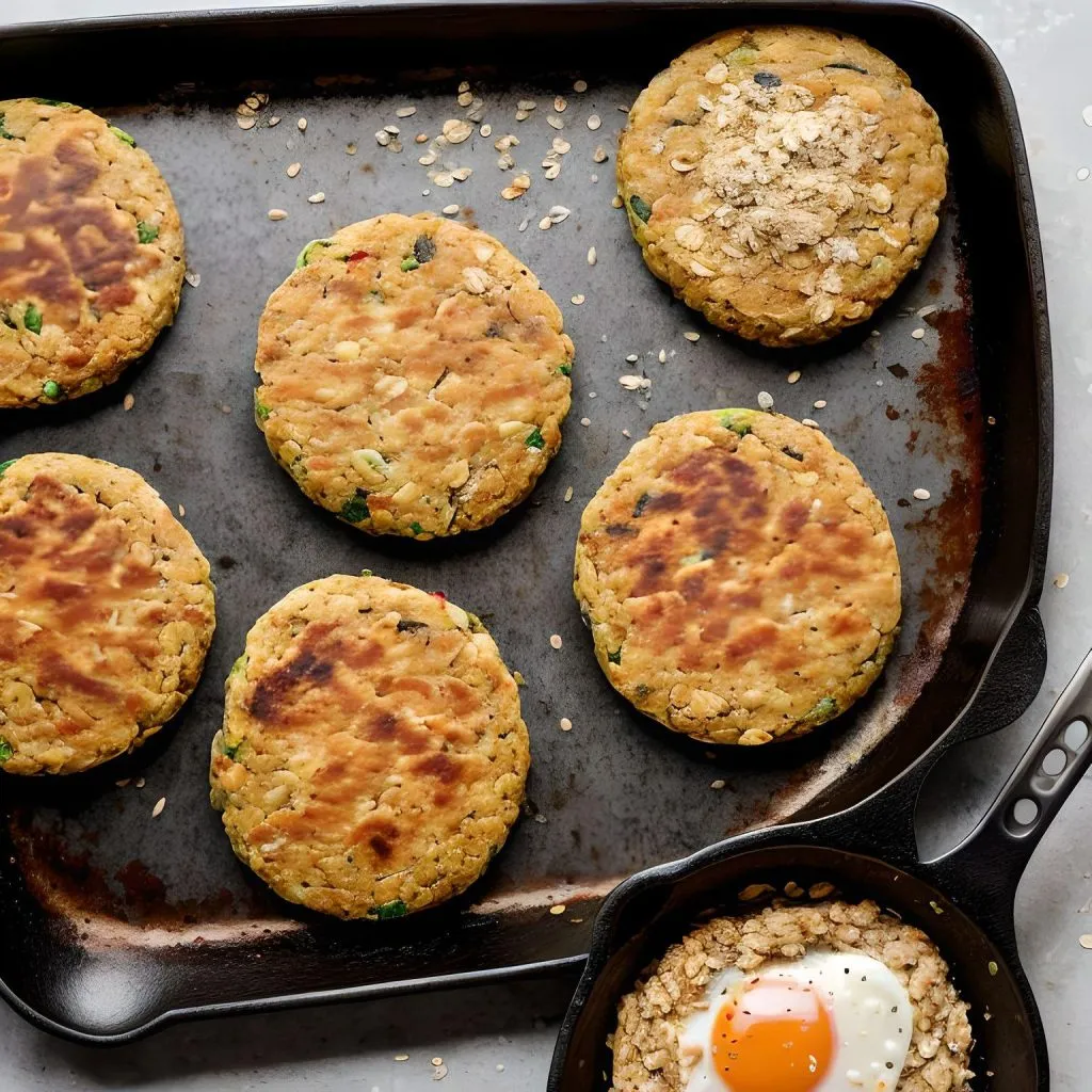 Oatmeal Savory Patties