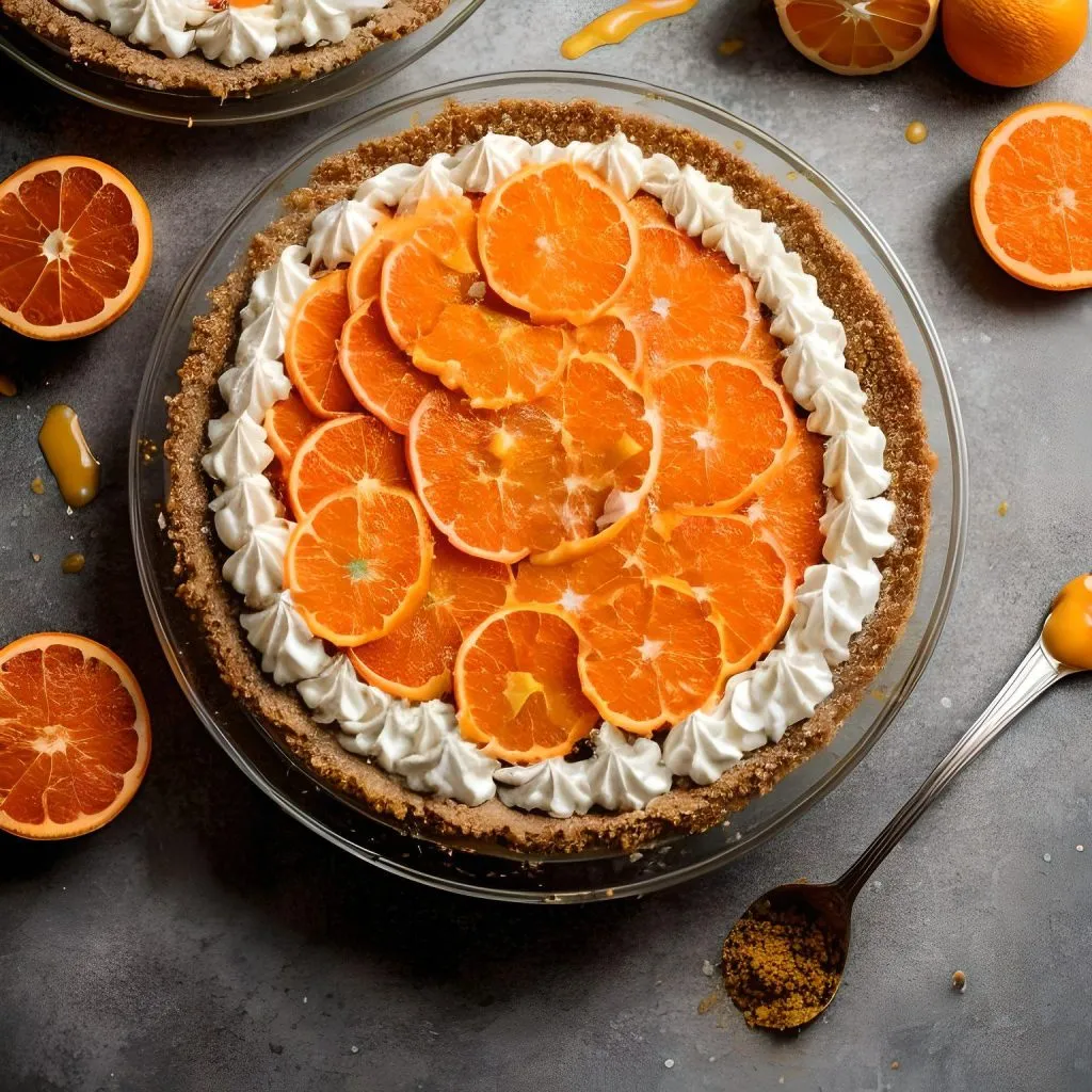 Orange Creamsicle Million-Dollar Pie