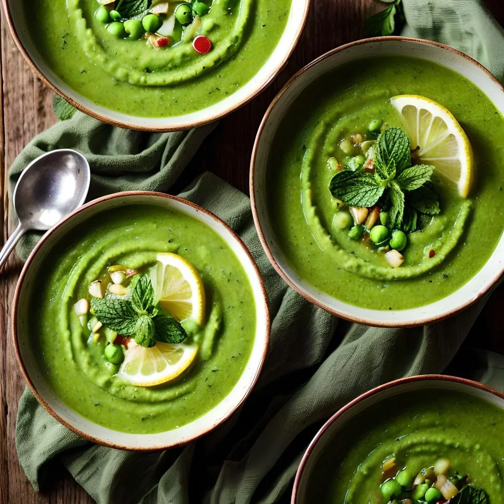 Pea and Mint Soup