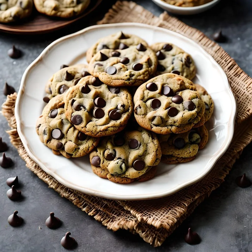 Peanut Butter Chocolate Chip Cookies 1024x1024 Copycat Chick-fil-A Cookies Recipe