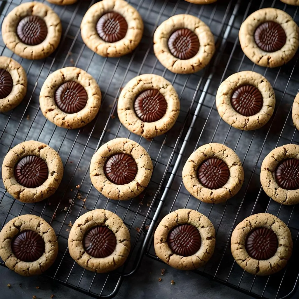 Peanut Butter Surprise Cookies