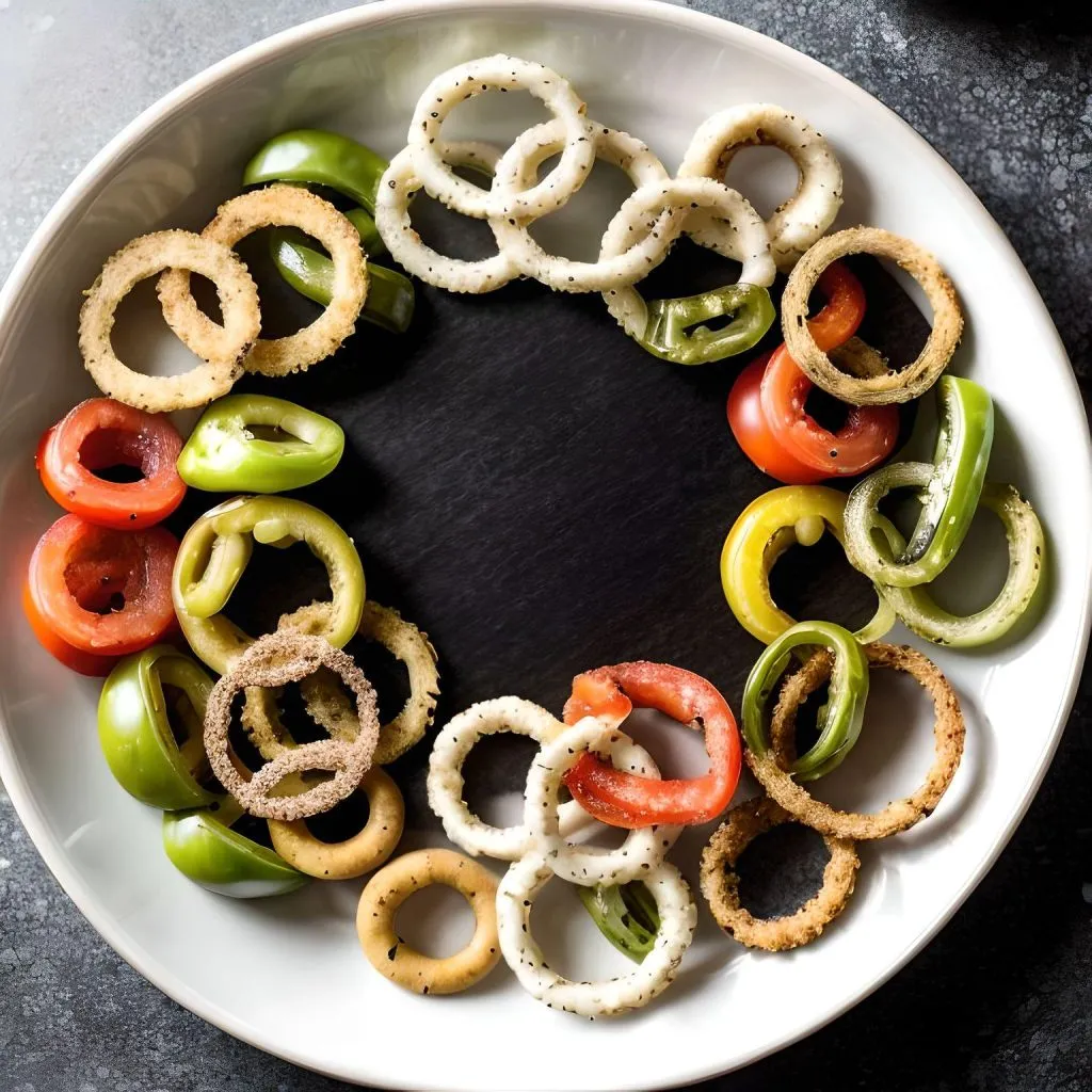 Pickled Pepperoncini Rings