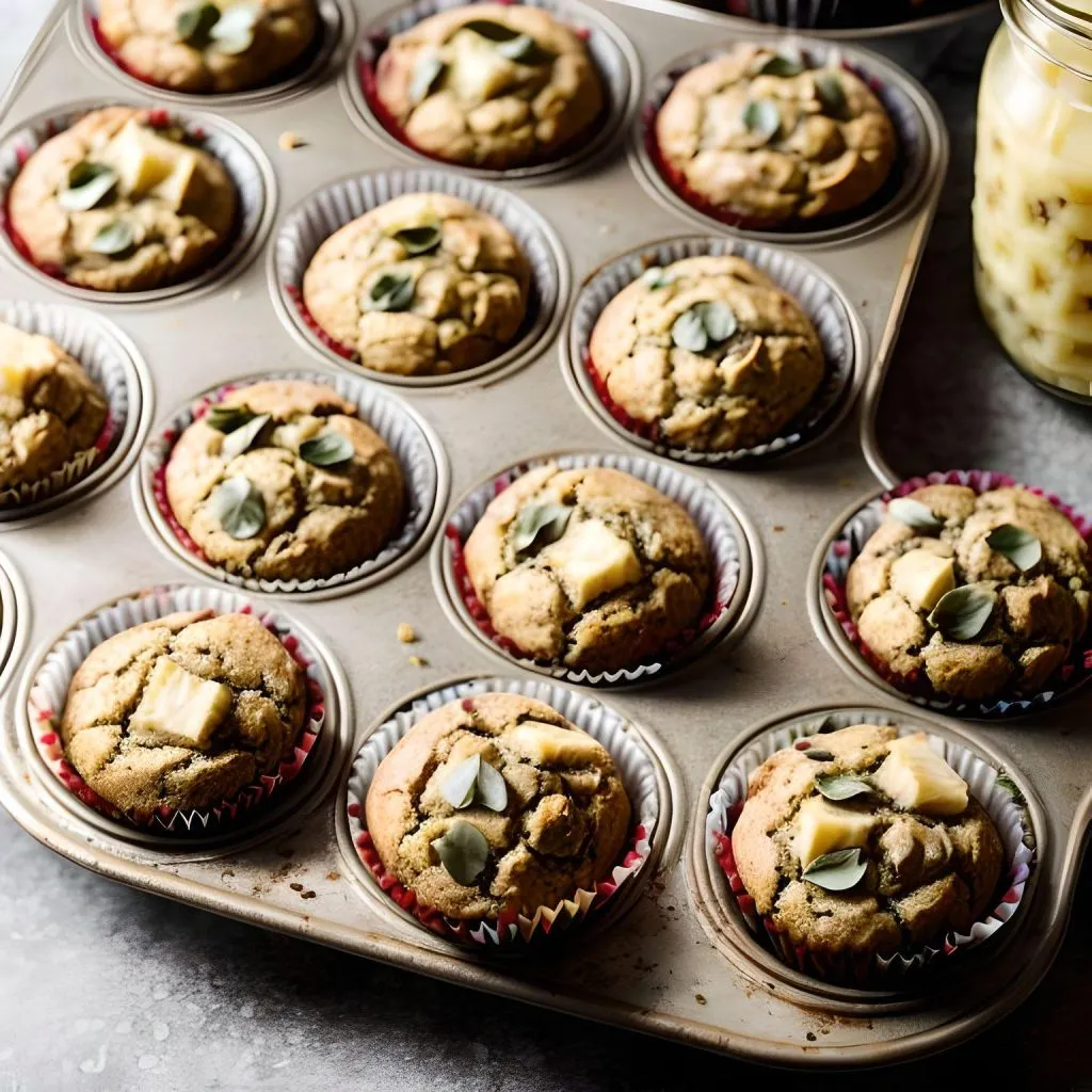 Pineapple Filled Muffins 1024x1024 Pineapple Filling For Cake Recipe