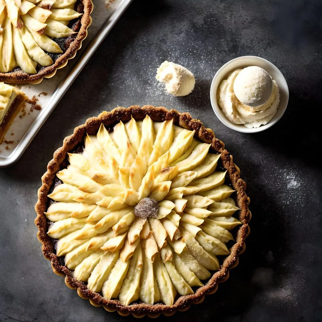 Pineapple Filled Puff Pastry Tart 1024x1024 Pineapple Filling For Cake Recipe