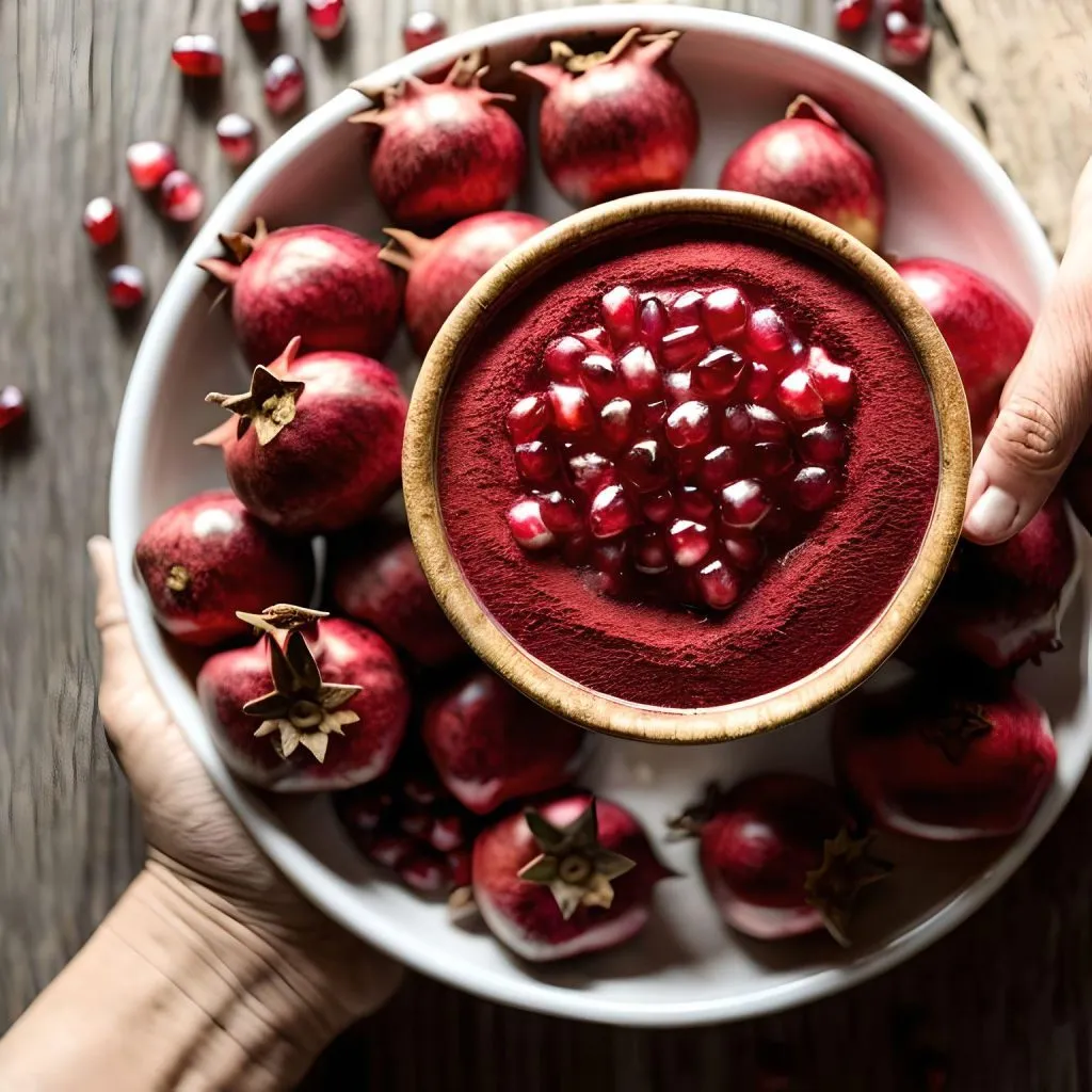 Pomegranate Chaas 1024x1024 Chaas Recipe: Spiced Indian Buttermilk