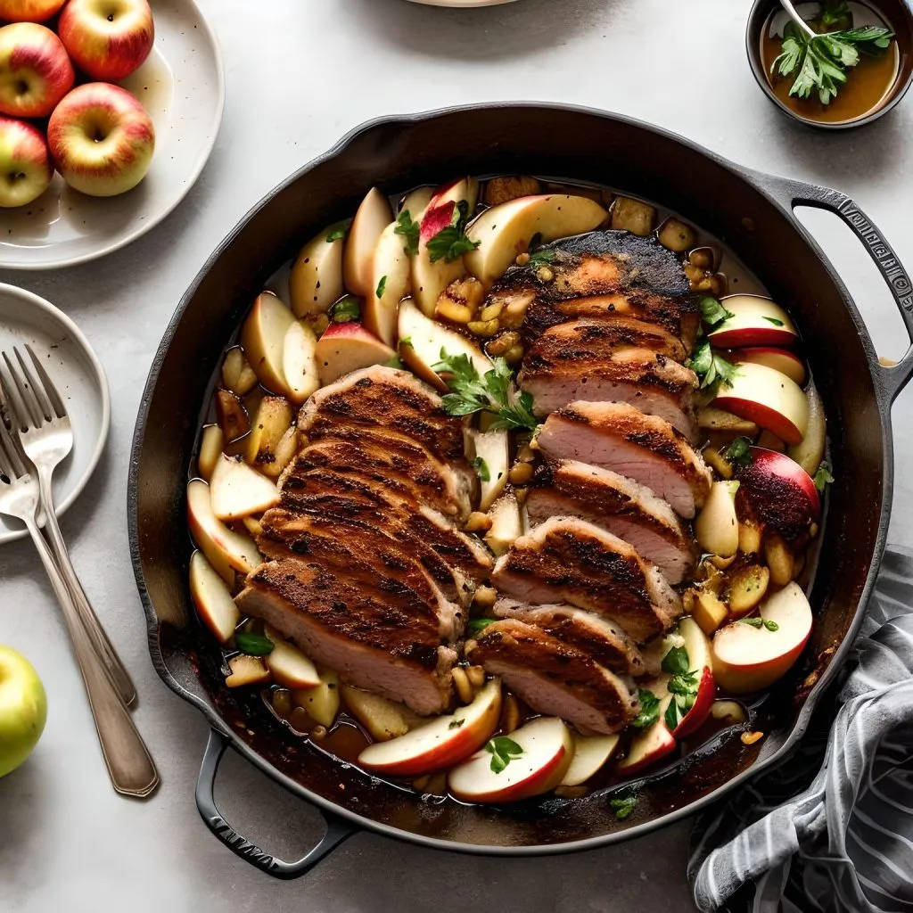 Pork and Apple Medley