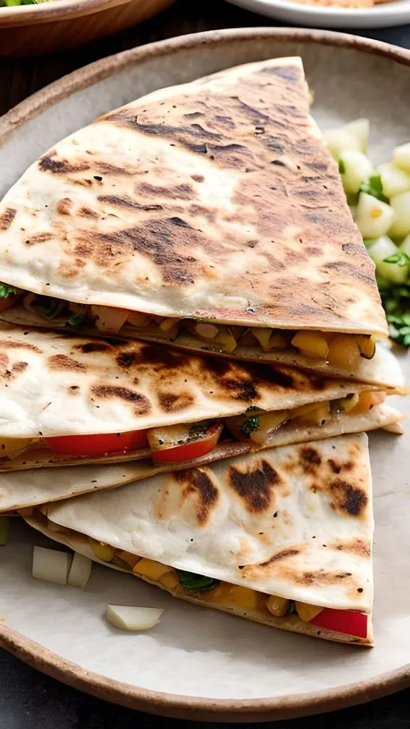 Pork And Apple Quesadillas 576x1024 Cubed Pork Recipe