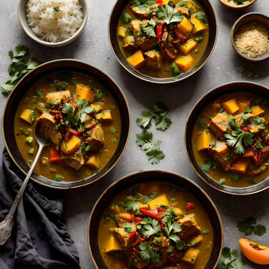 Pork and Apricot Curry