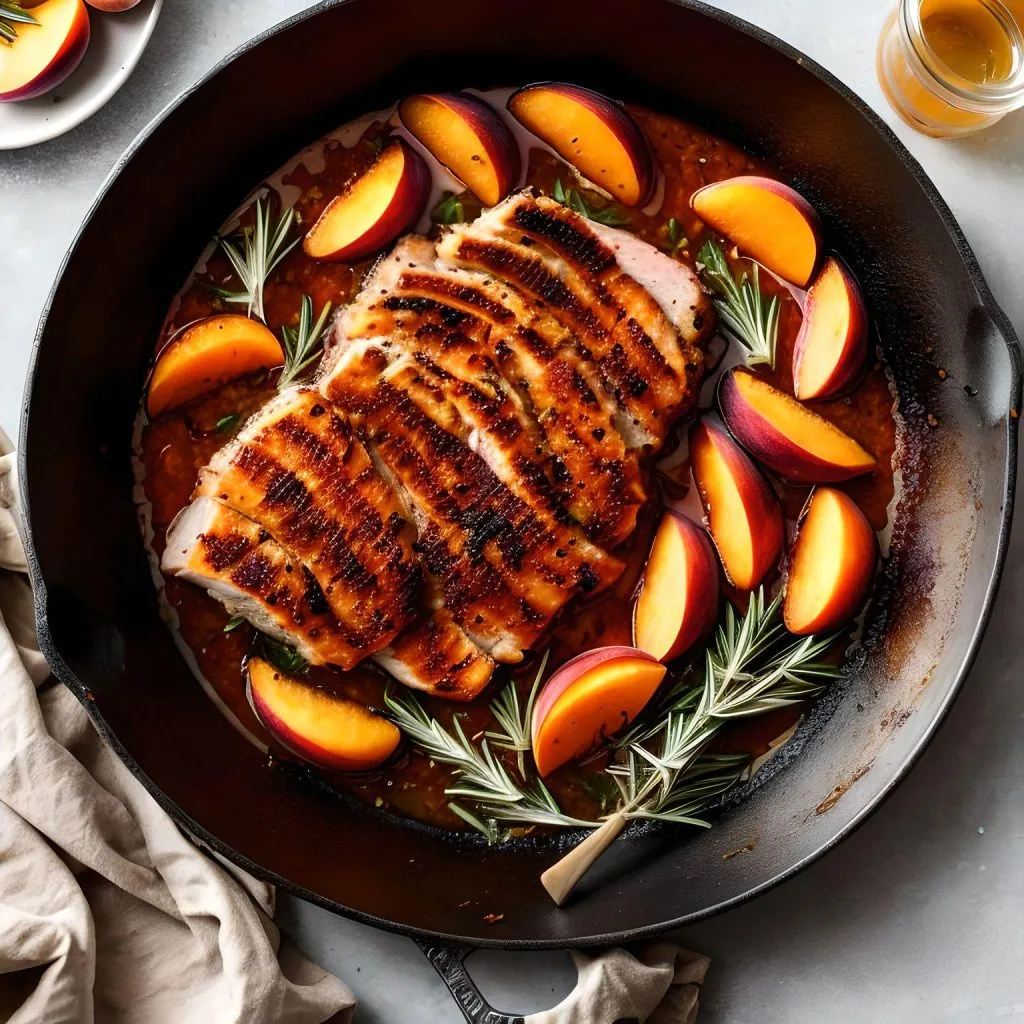 Pork and Peaches