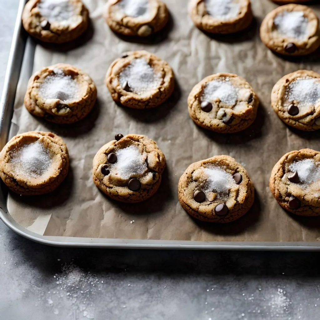 Sea Salt Caramel Chocolate Chip Cookies 1024x1024 Copycat Chick-fil-A Cookies Recipe