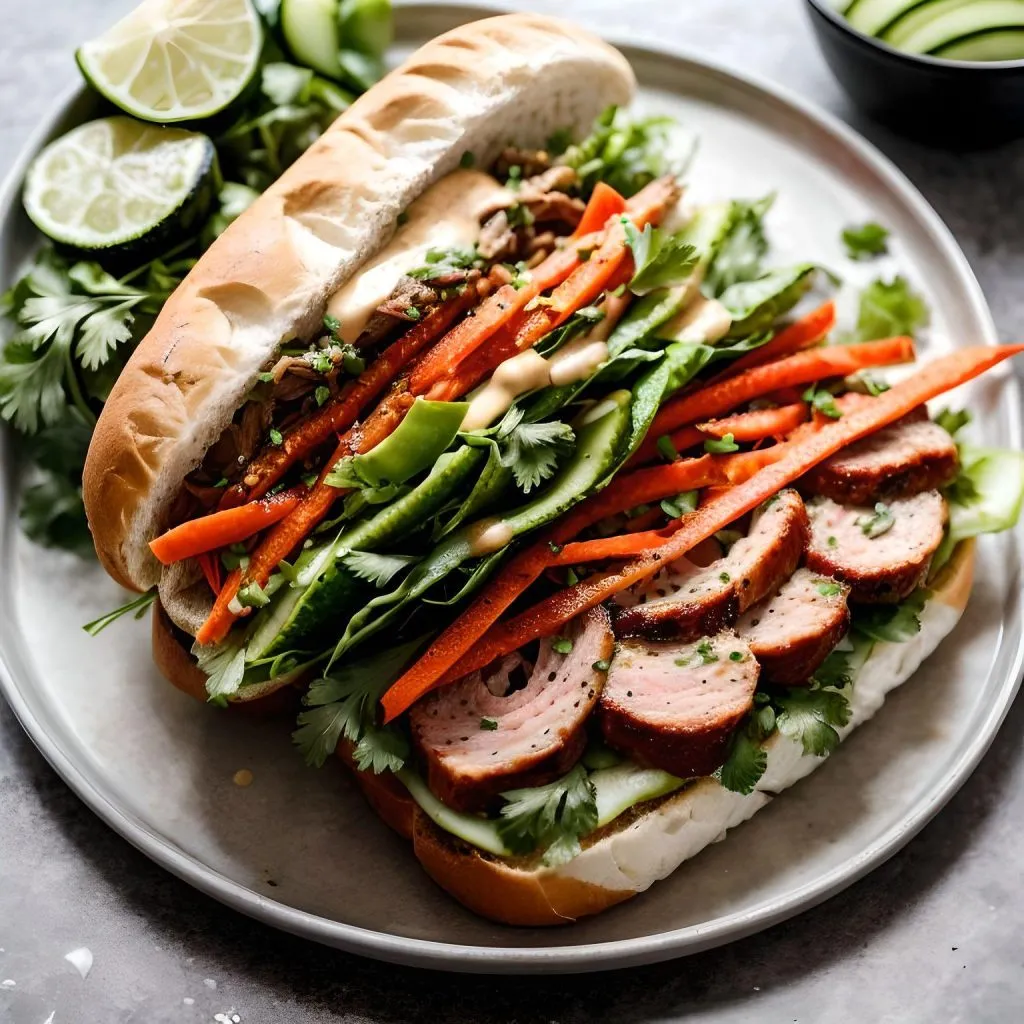 Shaved Pork Banh Mi