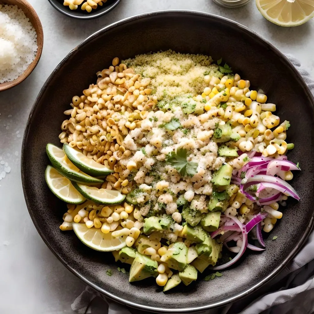 Shoepeg Corn and Crab Salad