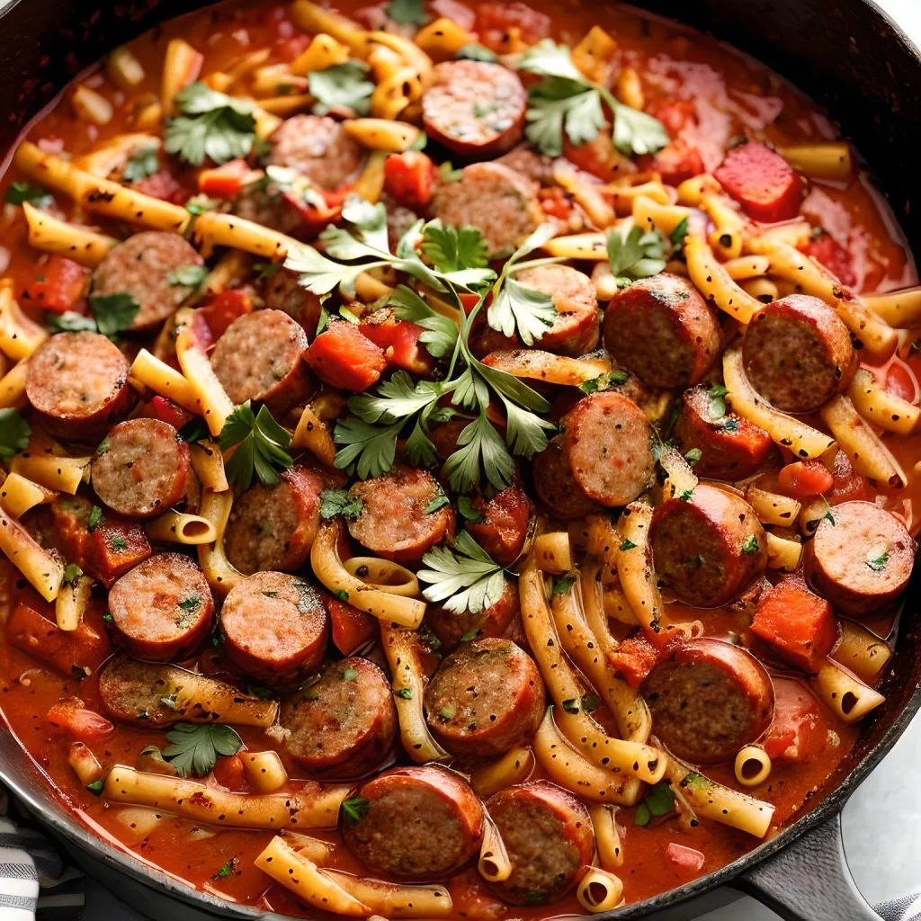 Smoked Sausage Goulash