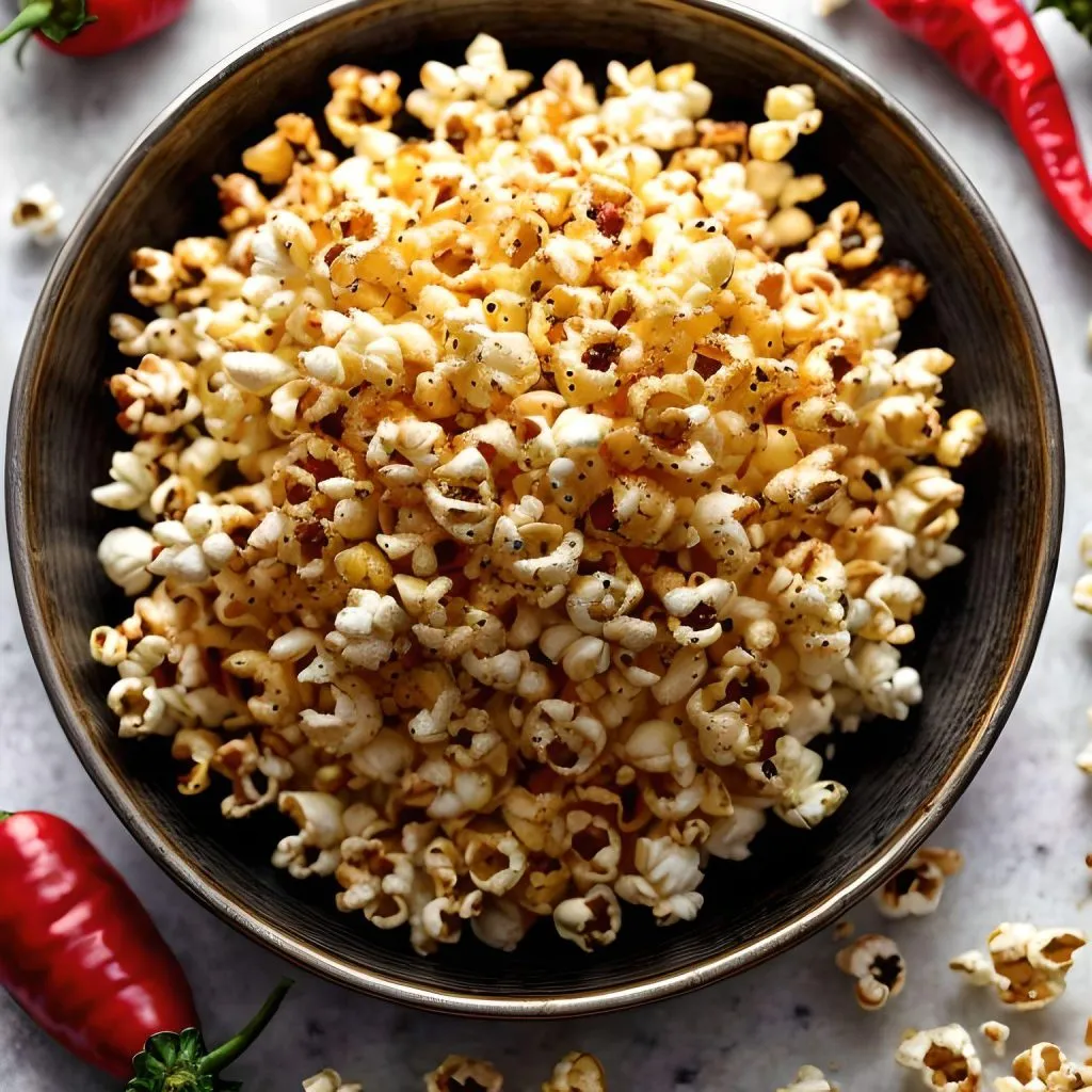 Spicy Cayenne Popcorn 1024x1024 Cayenne Pepper Recipe
