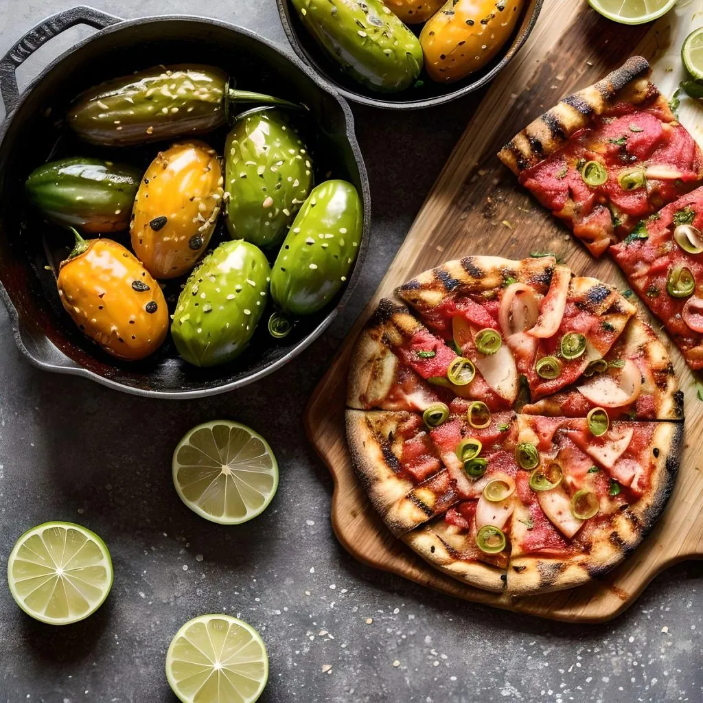 Spicy Garlic Pickled Pepperoncini