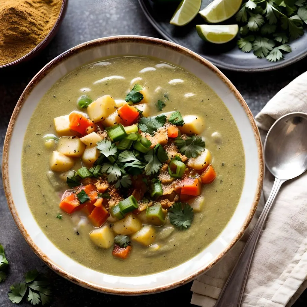 Spicy Southwest Potato Soup 1024x1024 Chili’s Potato Soup Recipe