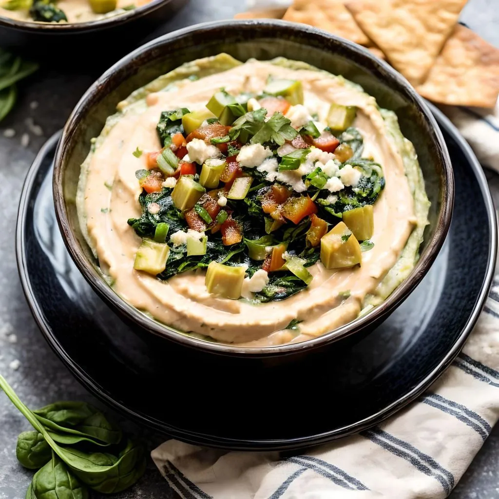 Spinach and Artichoke Moe's Queso