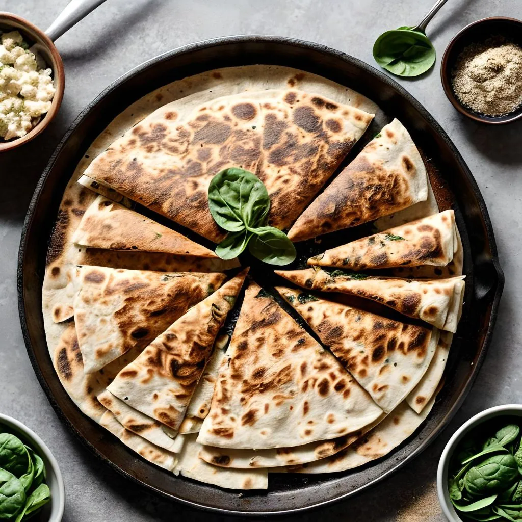 Spinach And Feta Quesadilla 1 1024x1024 Hamilton Beach Sandwich Maker Recipes