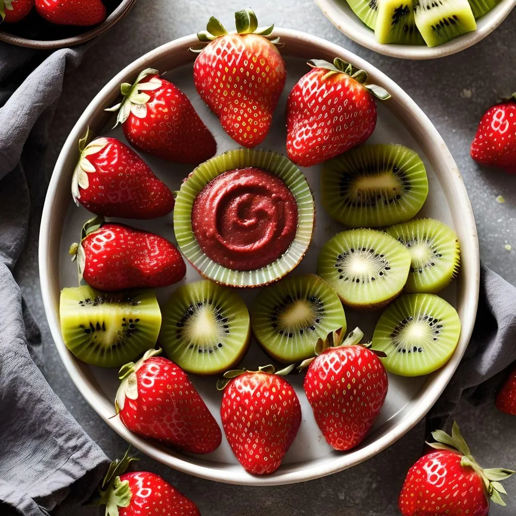  Strawberry Kiwi Paletas
