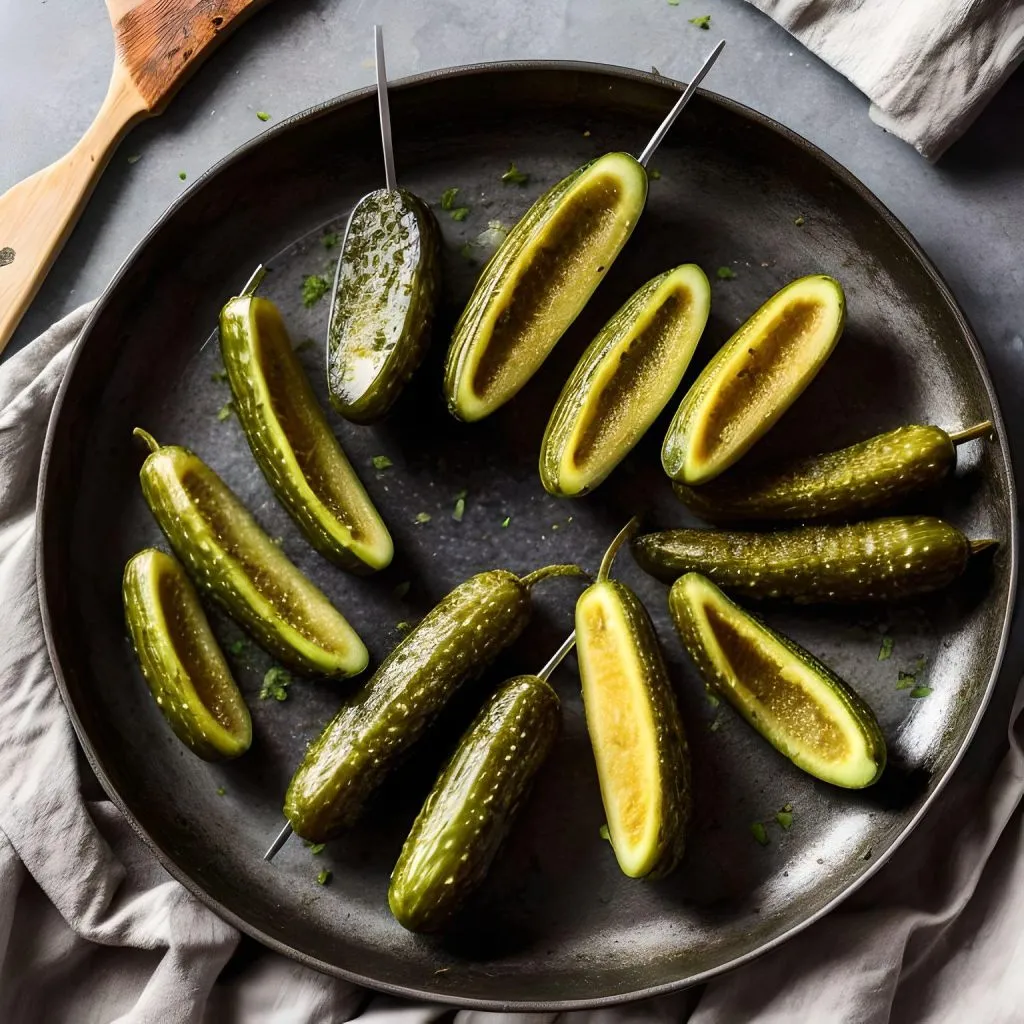 Sweet Gherkin Pickle Spears