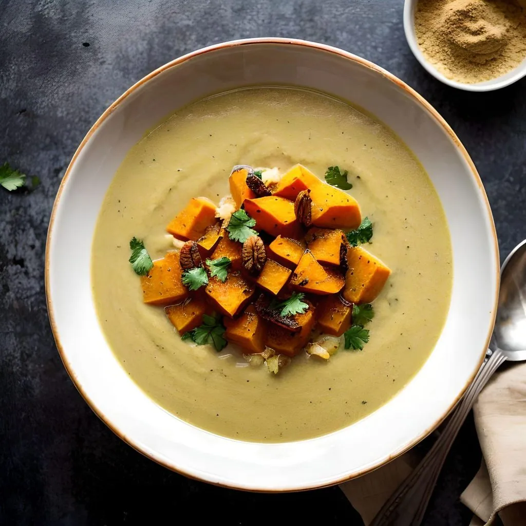 Sweet Potato and Coconut Soup