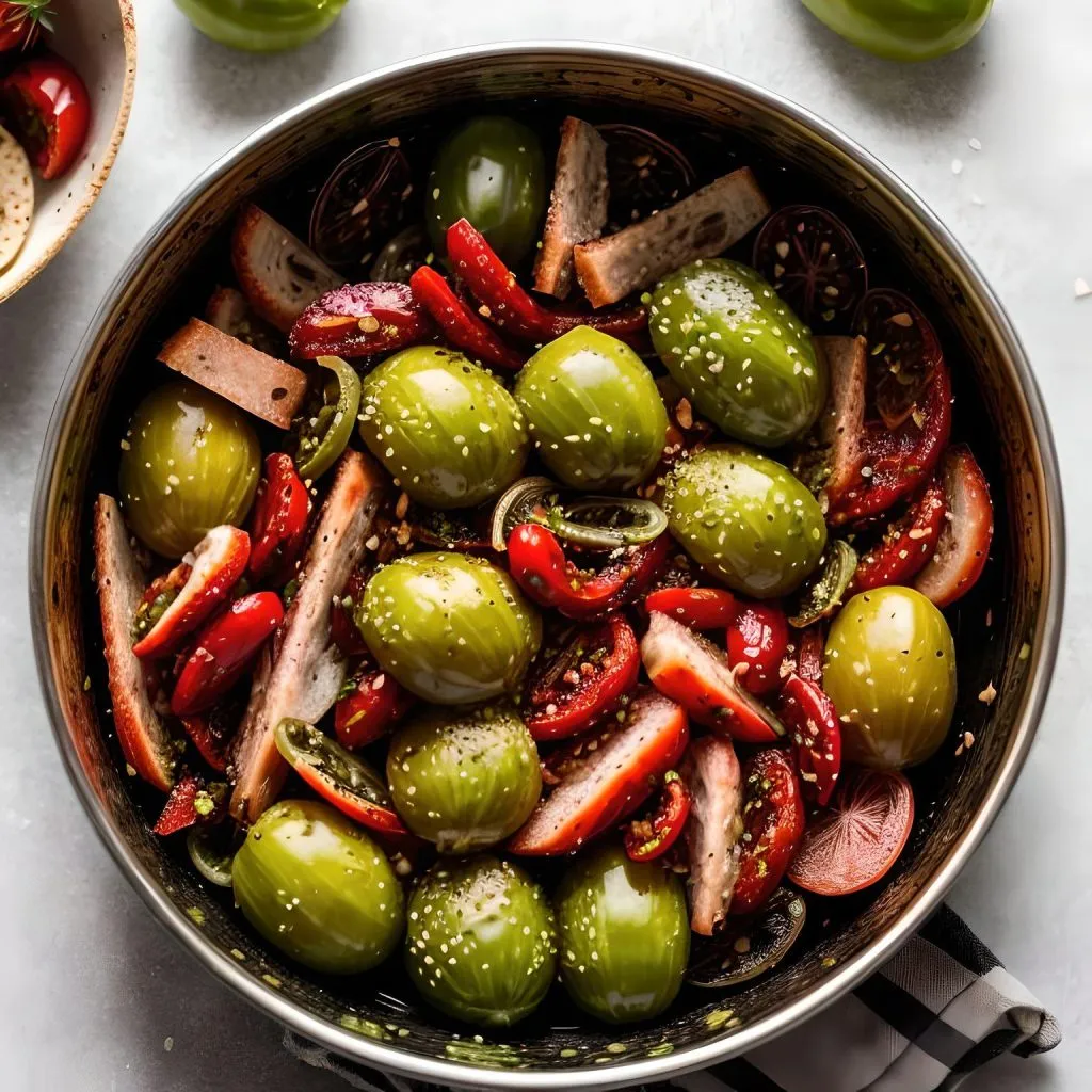 Sweet and Tangy Pickled Pepperoncini: