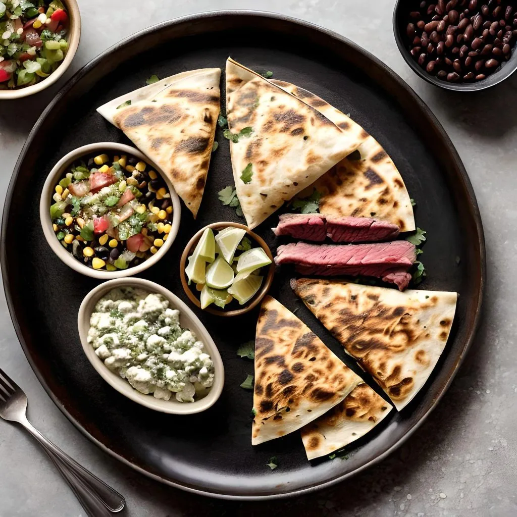 Tex Mex Steak Quesadilla 1024x1024 Steak Quesadilla Recipe