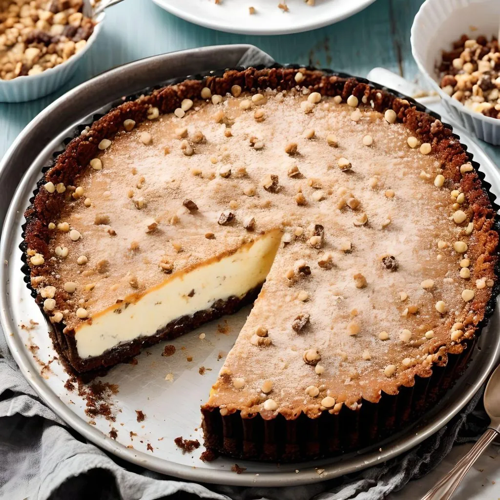 Toffee Crunch Mini Cheesecakes