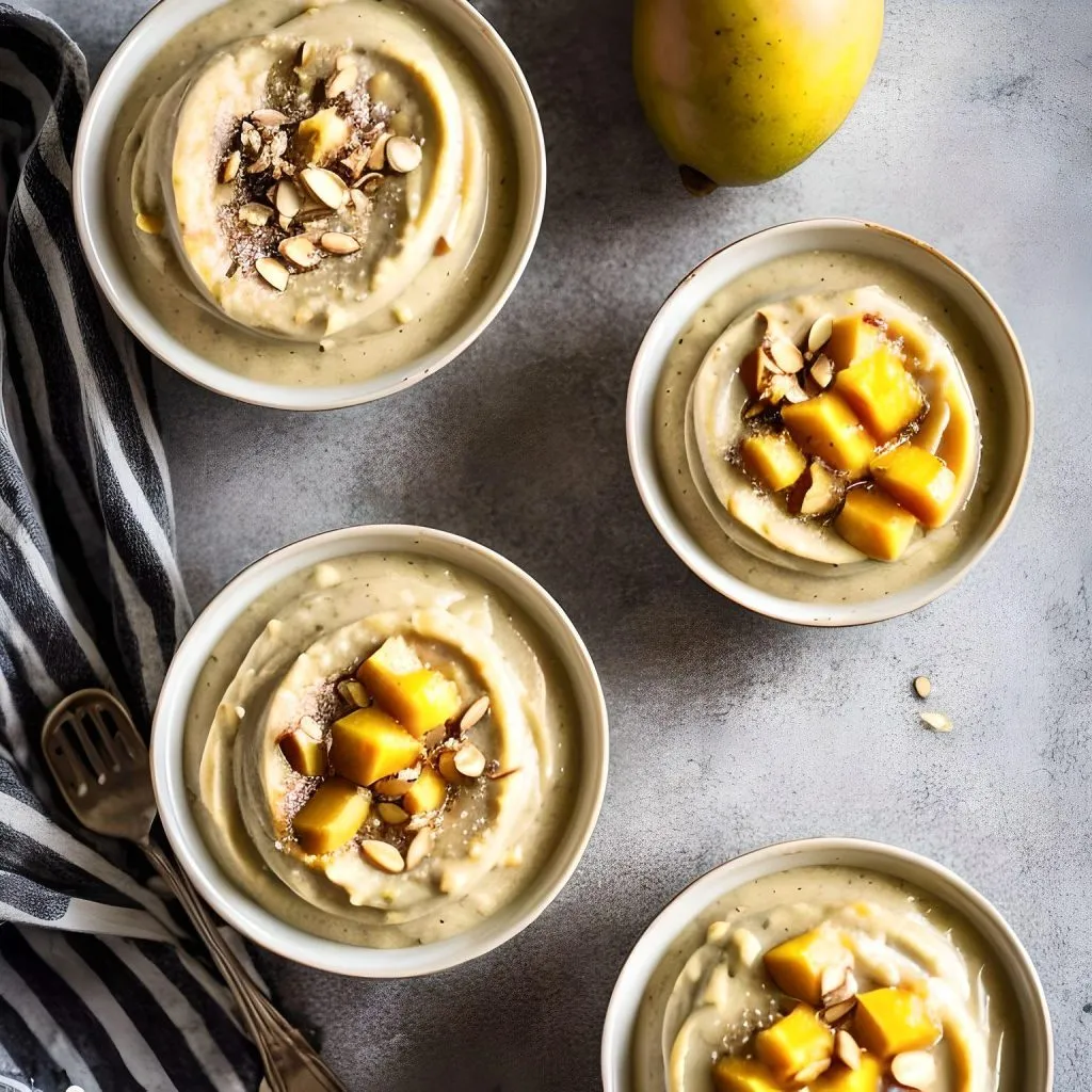 Vegan Mango Custard
