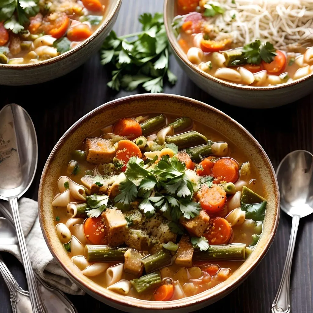 Vegetarian Minestrone Soup