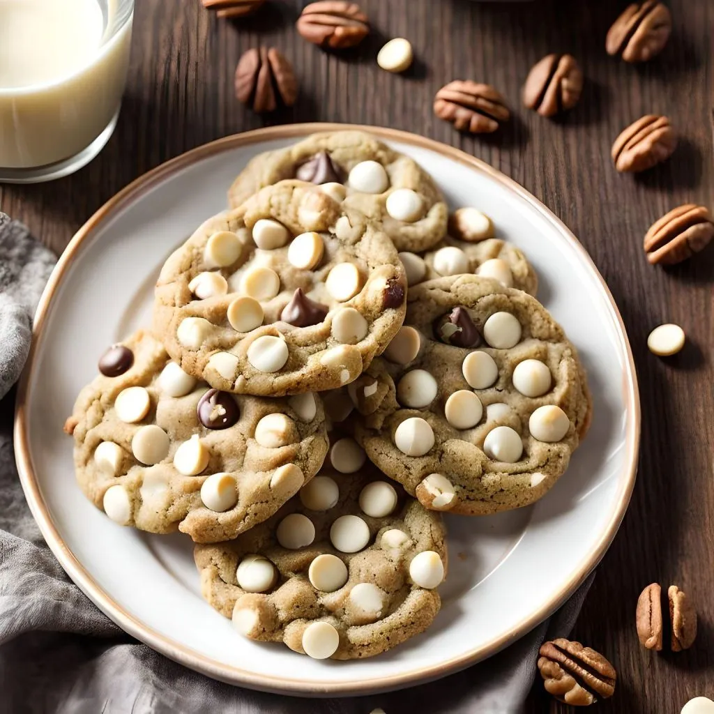 White Chocolate Macadamia Nut Cookies 1024x1024 Copycat Chick-fil-A Cookies Recipe