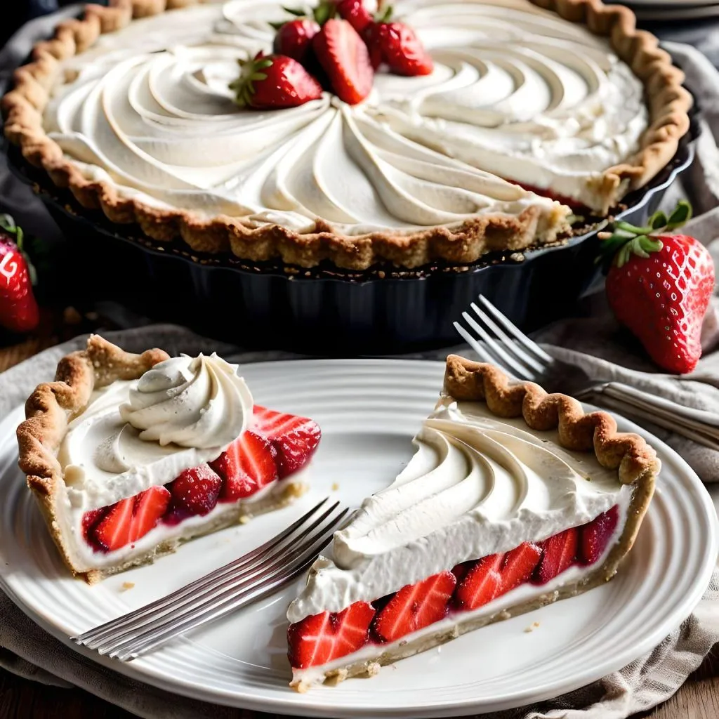 Shoney's Strawberry Cream Cheese Tart