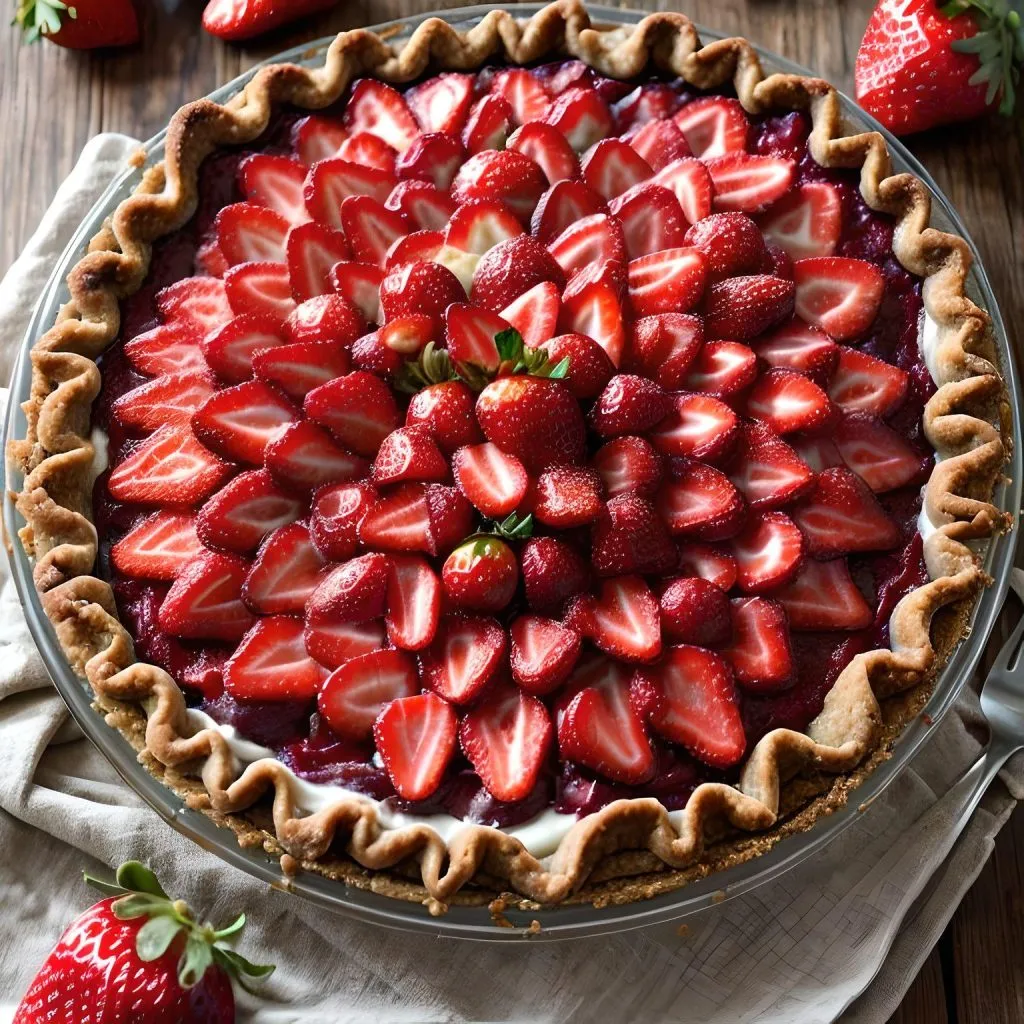 Shoney's Strawberry Pie Bar